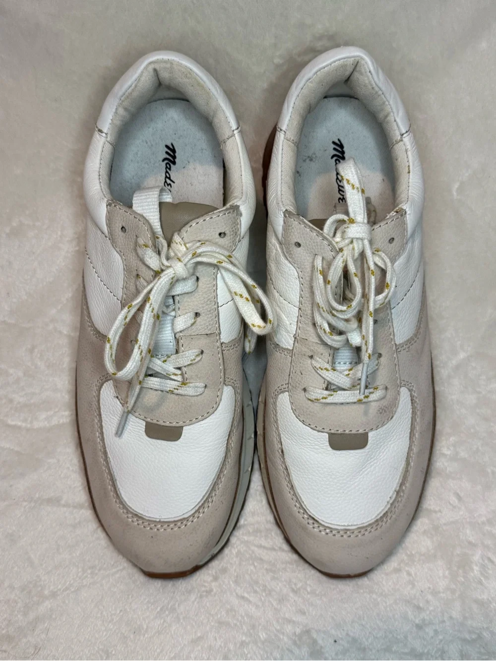Madewell Kickoff Trainer Sneakers Nubuck and Leather women’s sneakers size US 9